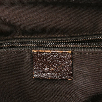 Gucci Monogram Small Flap Messenger Bag Beige Dark Brown 6 of 13