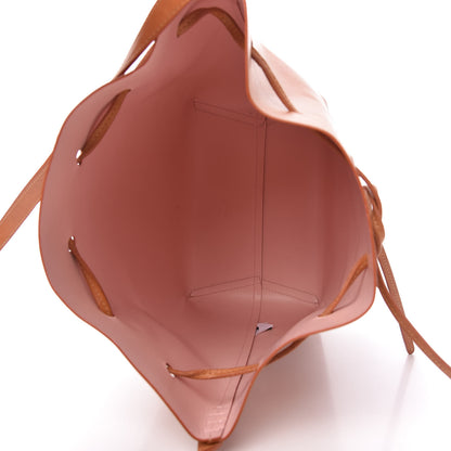 Mansur Gavriel Vegetable Tanned Calfskin Bucket Bag Cammello Rosa 5 of 8