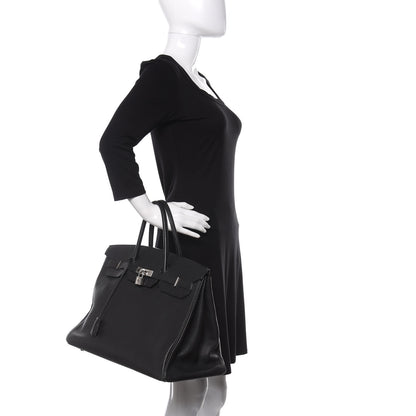 Hermes Fjord Birkin 40 Black 2 of 14