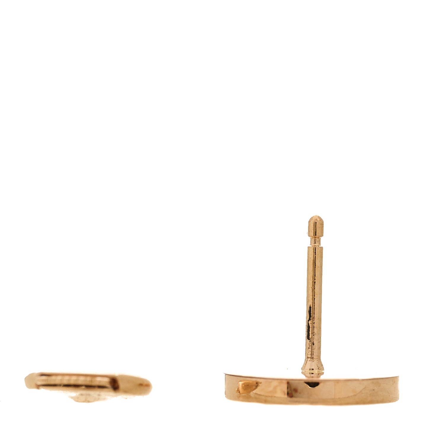 18K Gold Onyx BVLGARI BVLGARI Single Stud Earring