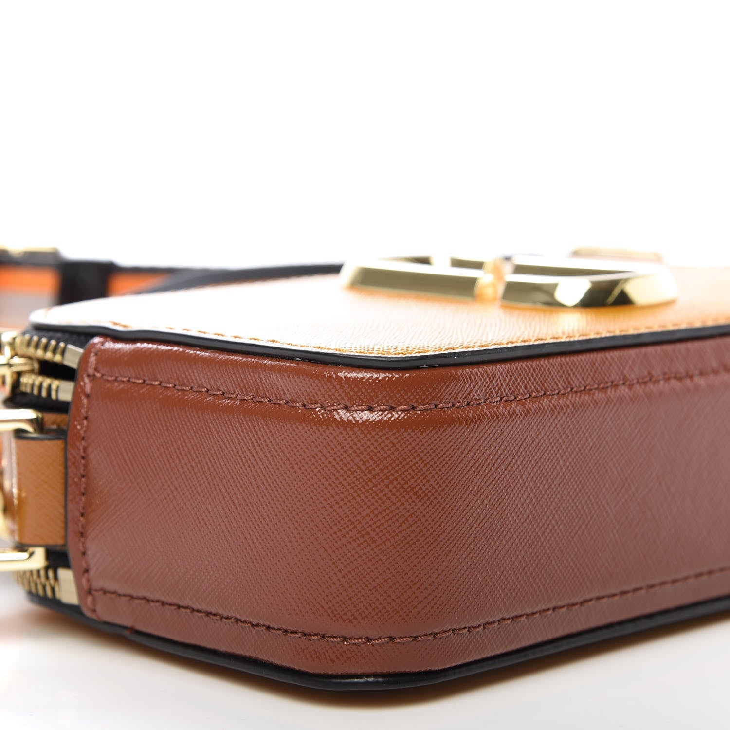 Marc Jacobs Saffiano Small Snapshot Camera Bag Yellow Multi 7 of 11