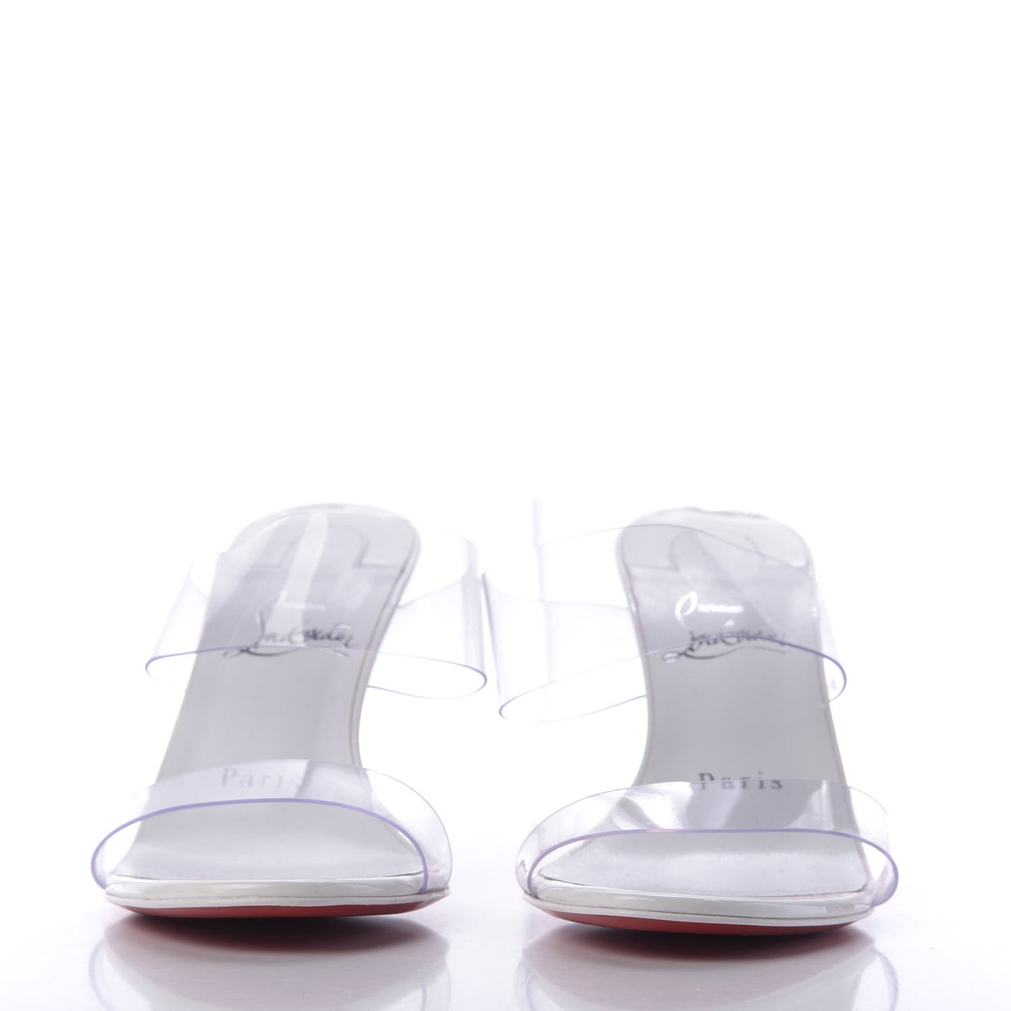 Patent PVC Just Nothing 85 Slide Sandals 36.5 White