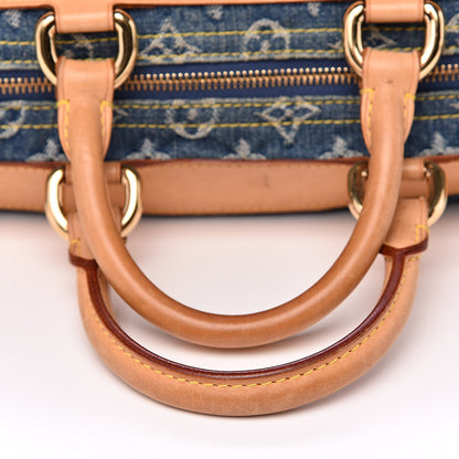 Louis Vuitton Monogram Denim Neo Speedy Blue 10 of 11
