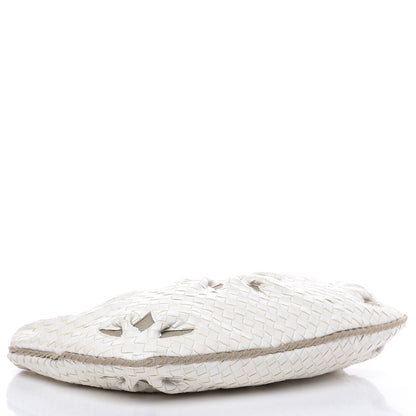 Bottega Veneta Nappa Intrecciato Flower Medium Veneta Hobo White 4 of 12