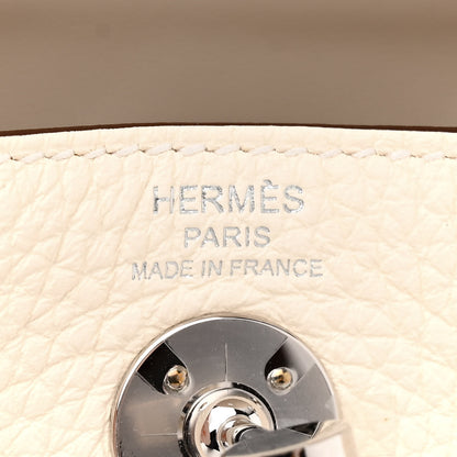 Hermes Taurillon Clemence Mini Lindy 20 Nata 6 of 11