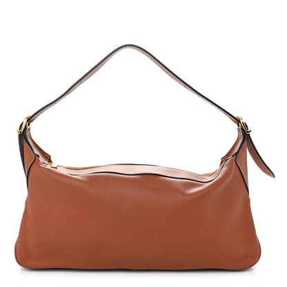 Celine Supple Calfskin Medium Romy Shoulder Bag Tan 1 of 10
