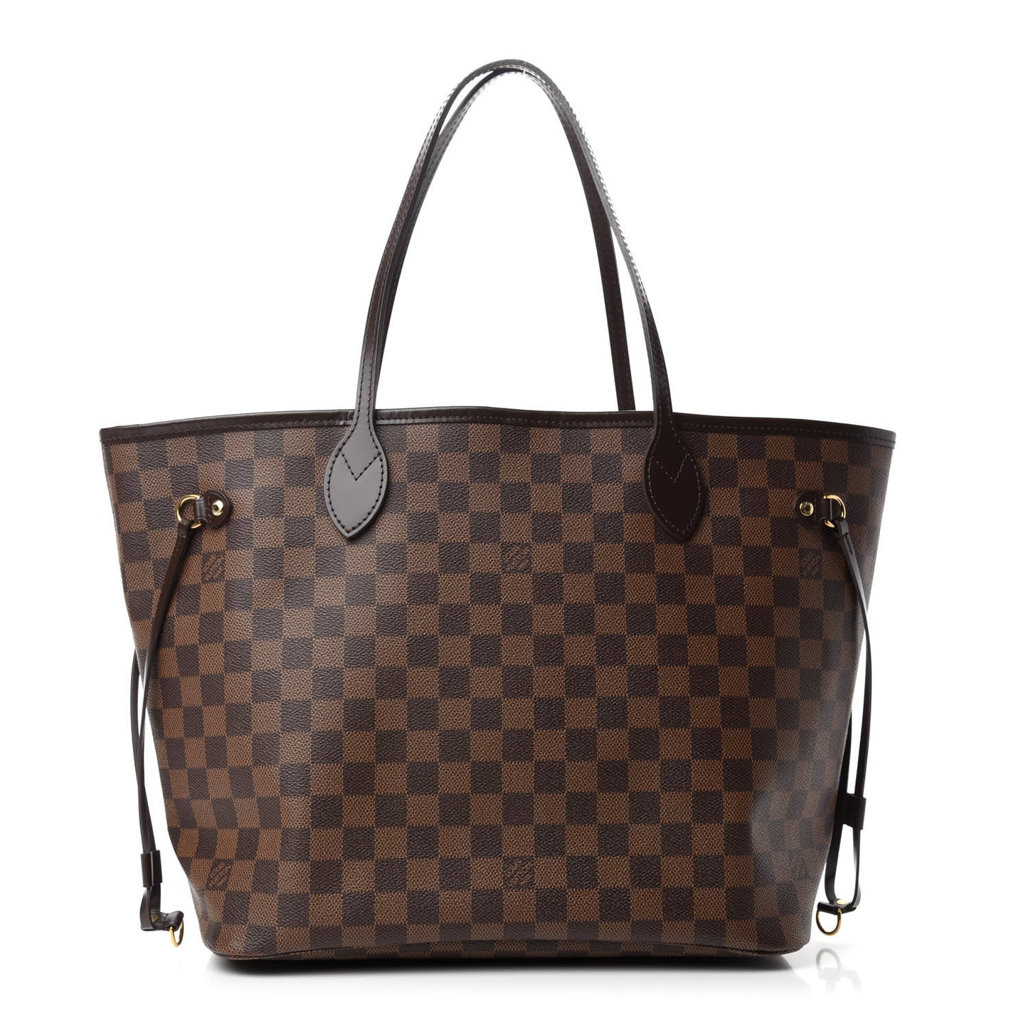 Damier Ebene Neo Neverfull MM Rose Ballerine