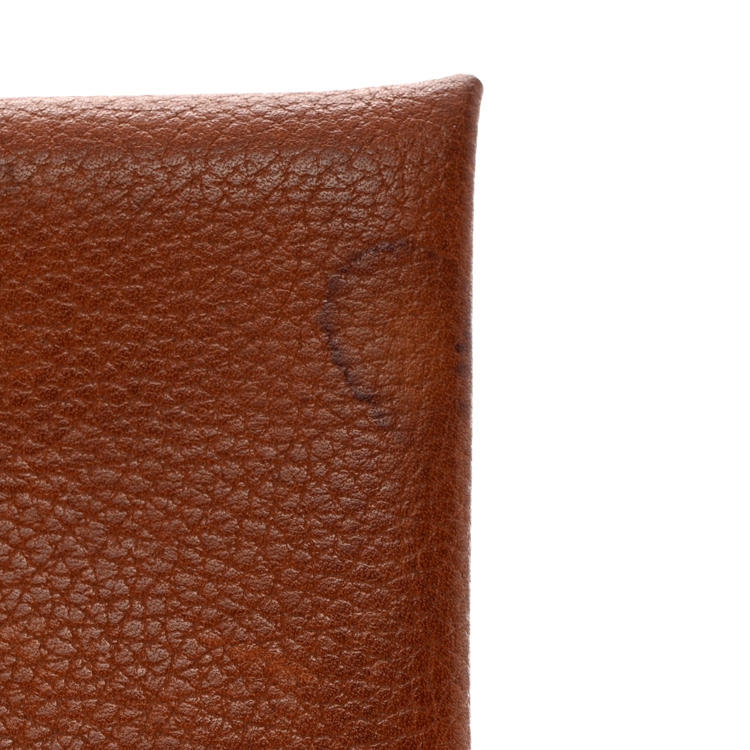 Hermes Barenia Verso Calvi Card Case Fauve Black 5 of 9