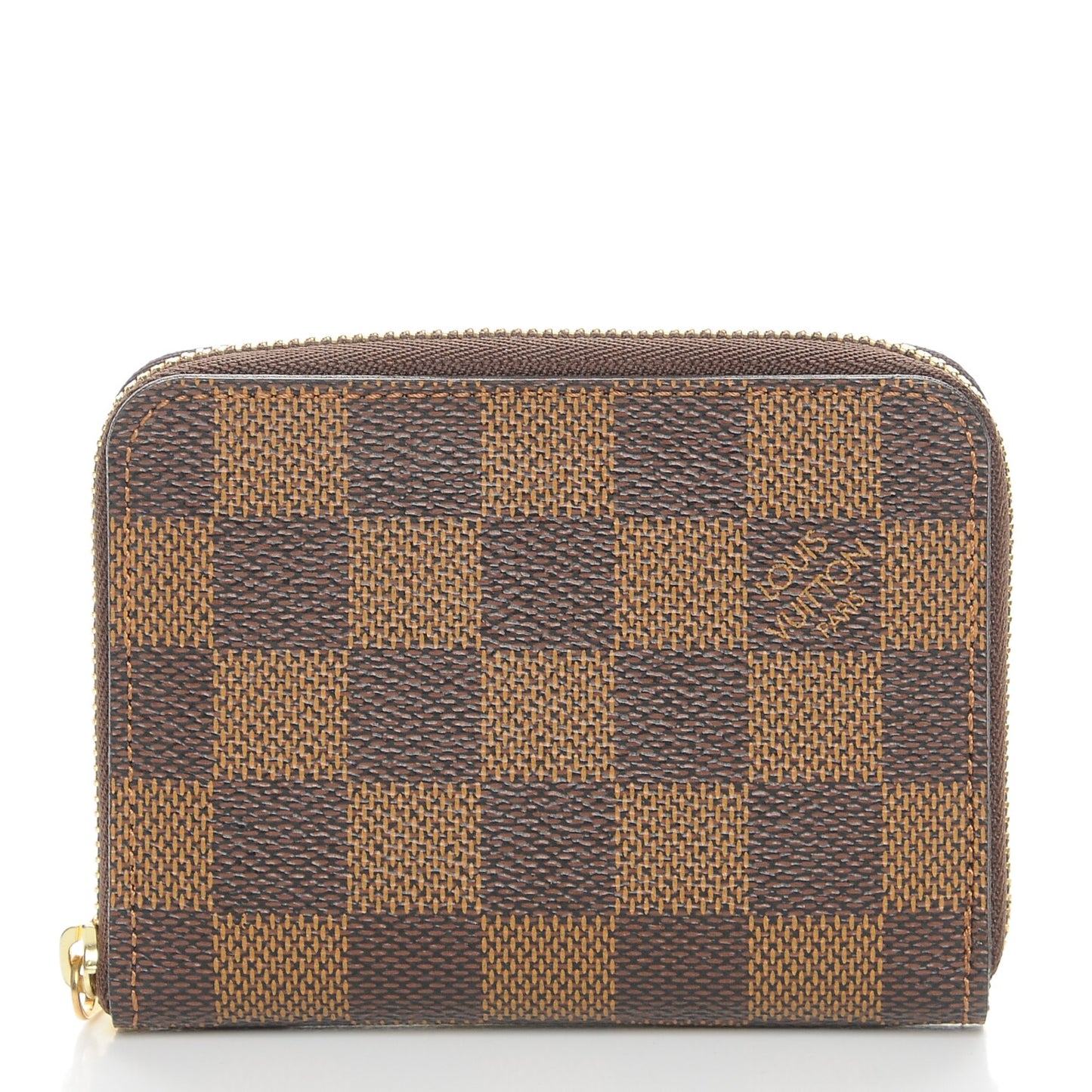 Damier Ebene Zippy Coin Purse