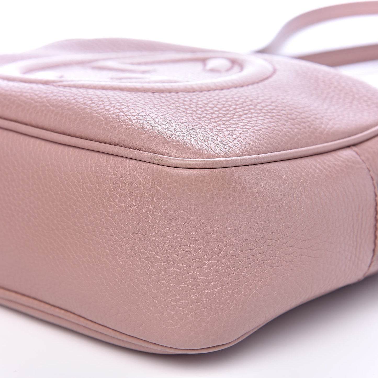 Cellarius Calfskin Small Soho Disco Bag Dark Cipria