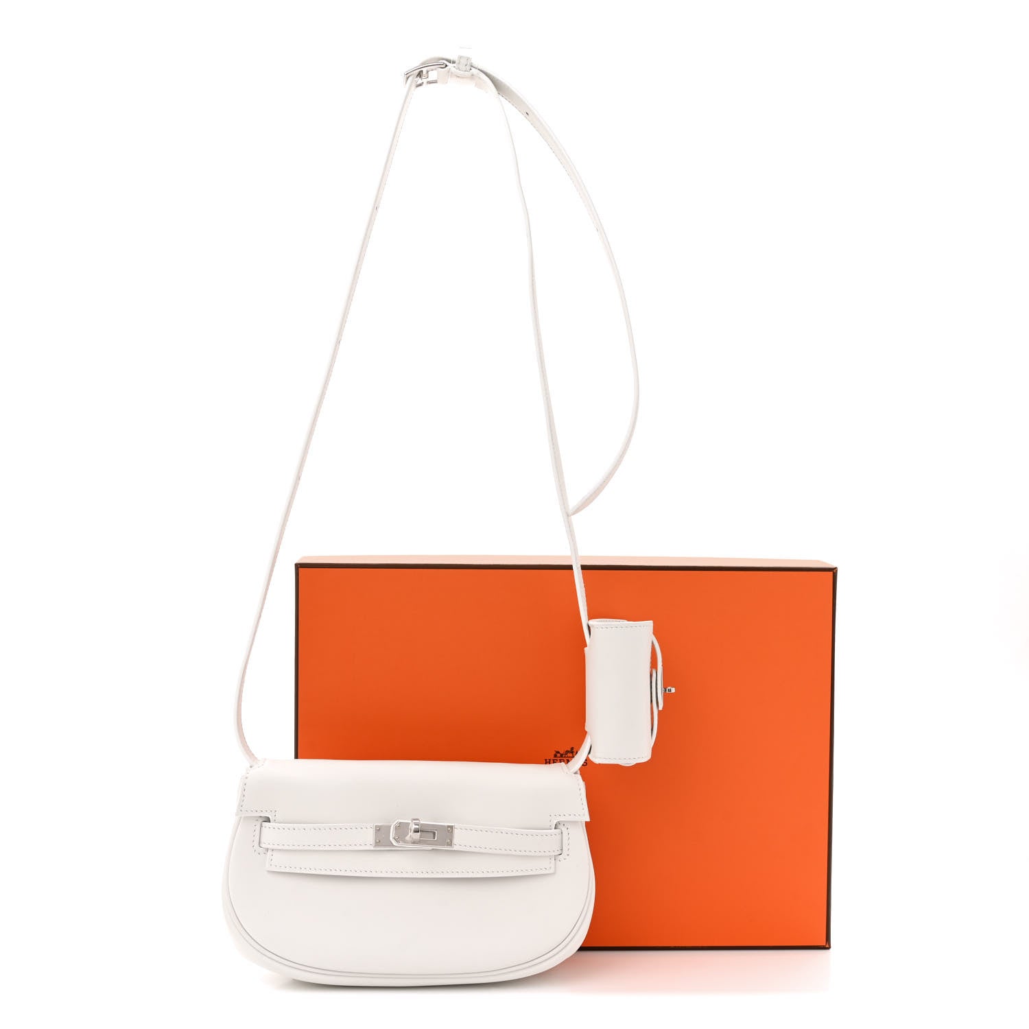Hermes Swift Kelly Moove New White 1507476 – FASHIONPHILE