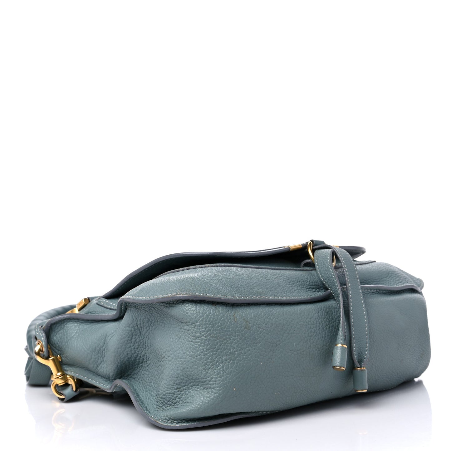 Calfskin Medium Marcie Satchel Cloudy Blue