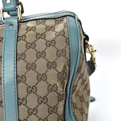 Gucci Monogram Medium Joy Boston Teal 24 of 25