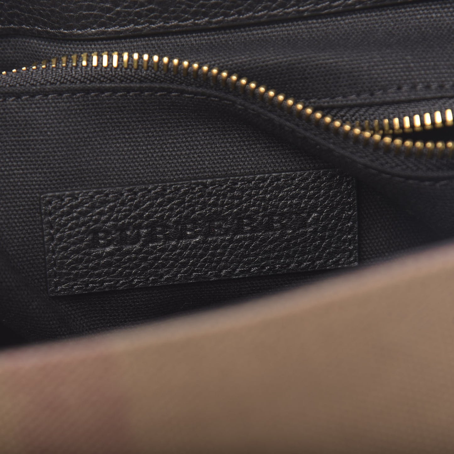 Canvas Mega Check Large Baildon Messenger Bag Black