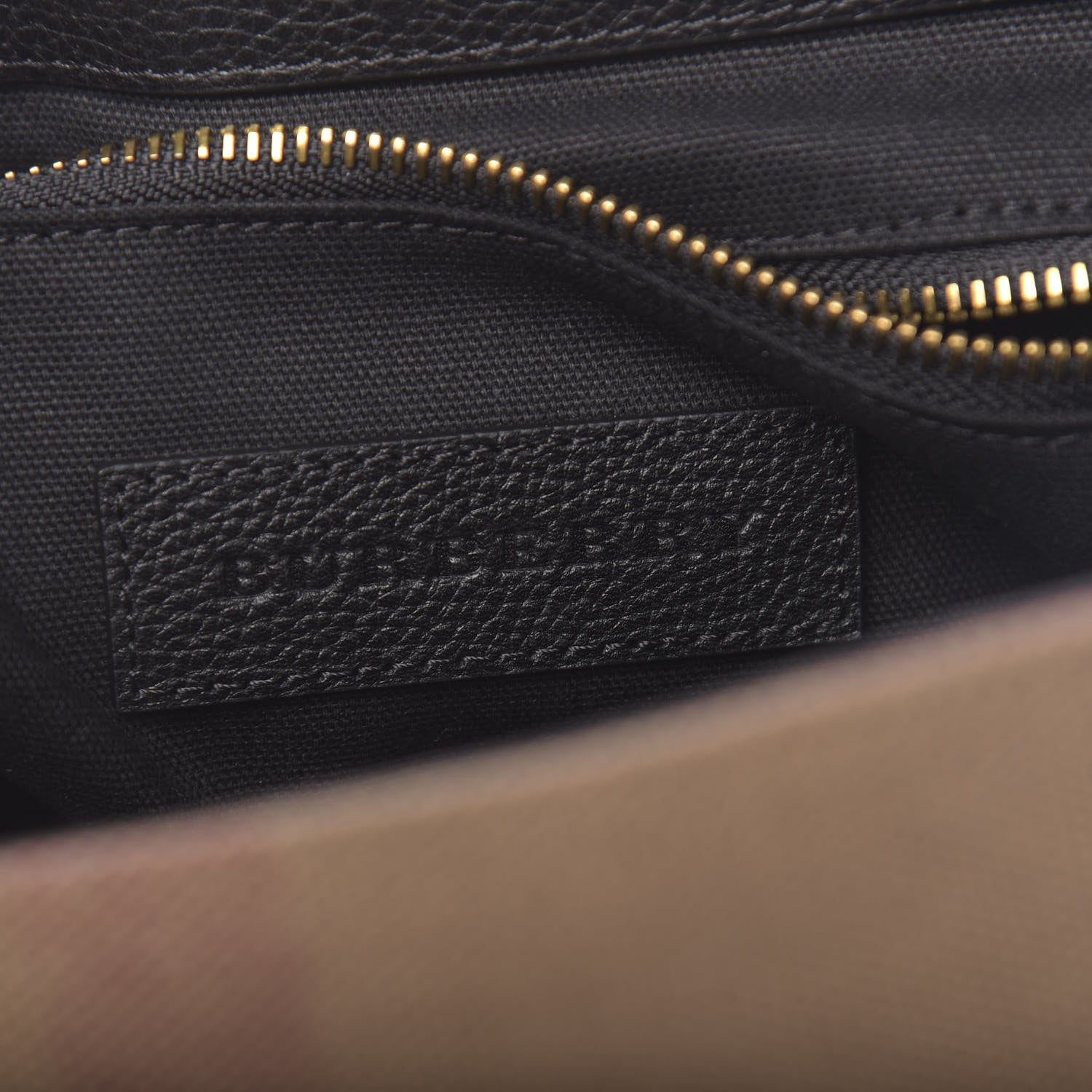 Burberry Canvas Mega Check Large Baildon Messenger Bag Black 6 of 13