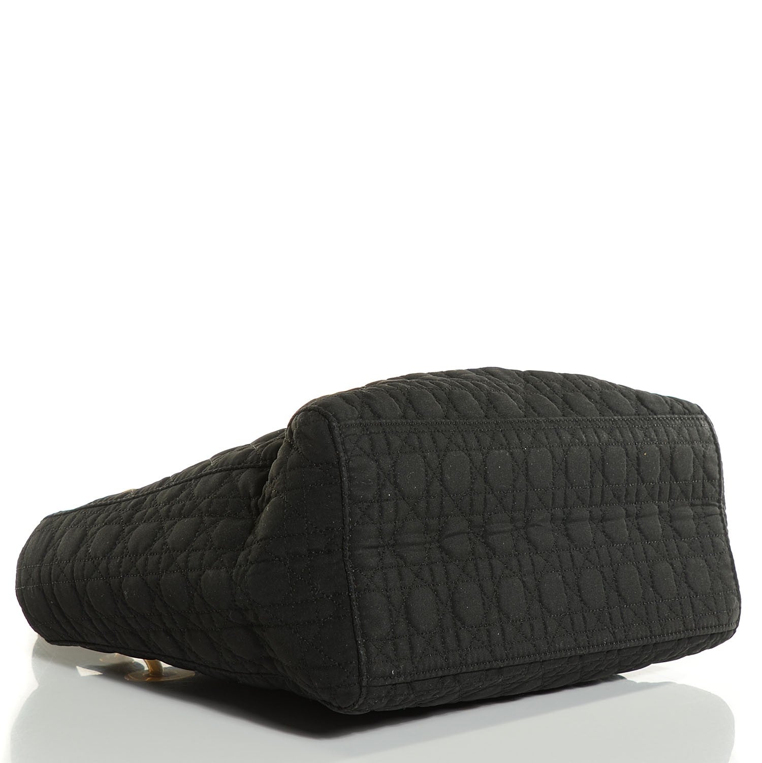 Christian Dior Nylon Cannage Medium Lady Dior Black 4 of 8