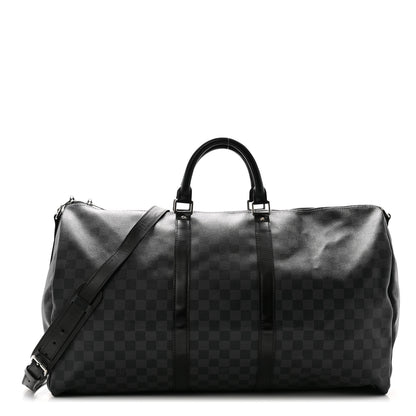 Louis Vuitton Damier Graphite Keepall Bandouliere 55 1 of 11