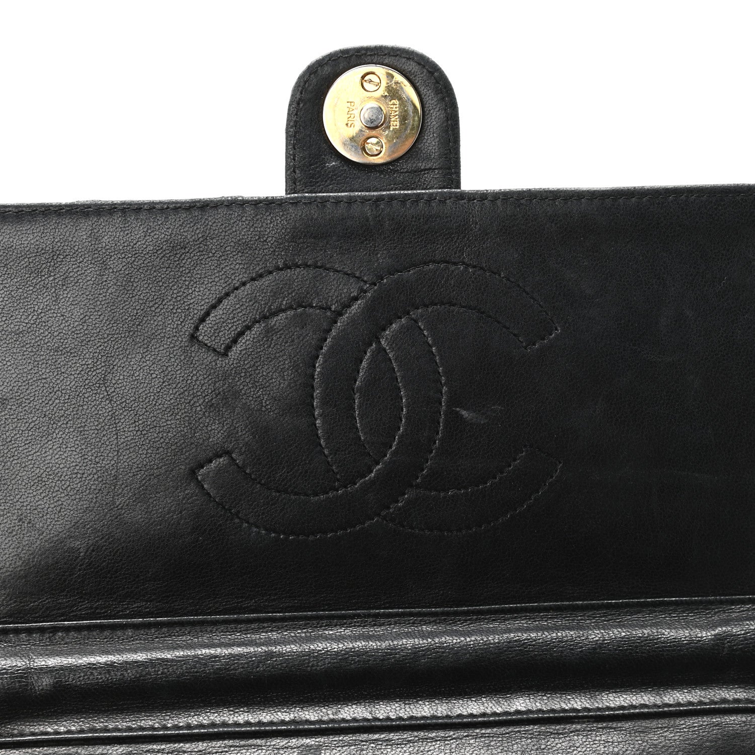 Chanel Lambskin Quilted Small Single Flap Black 18 of 19