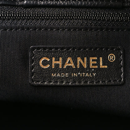 Chanel Calfskin Cerf Executive Shopper Tote Black 7 of 12
