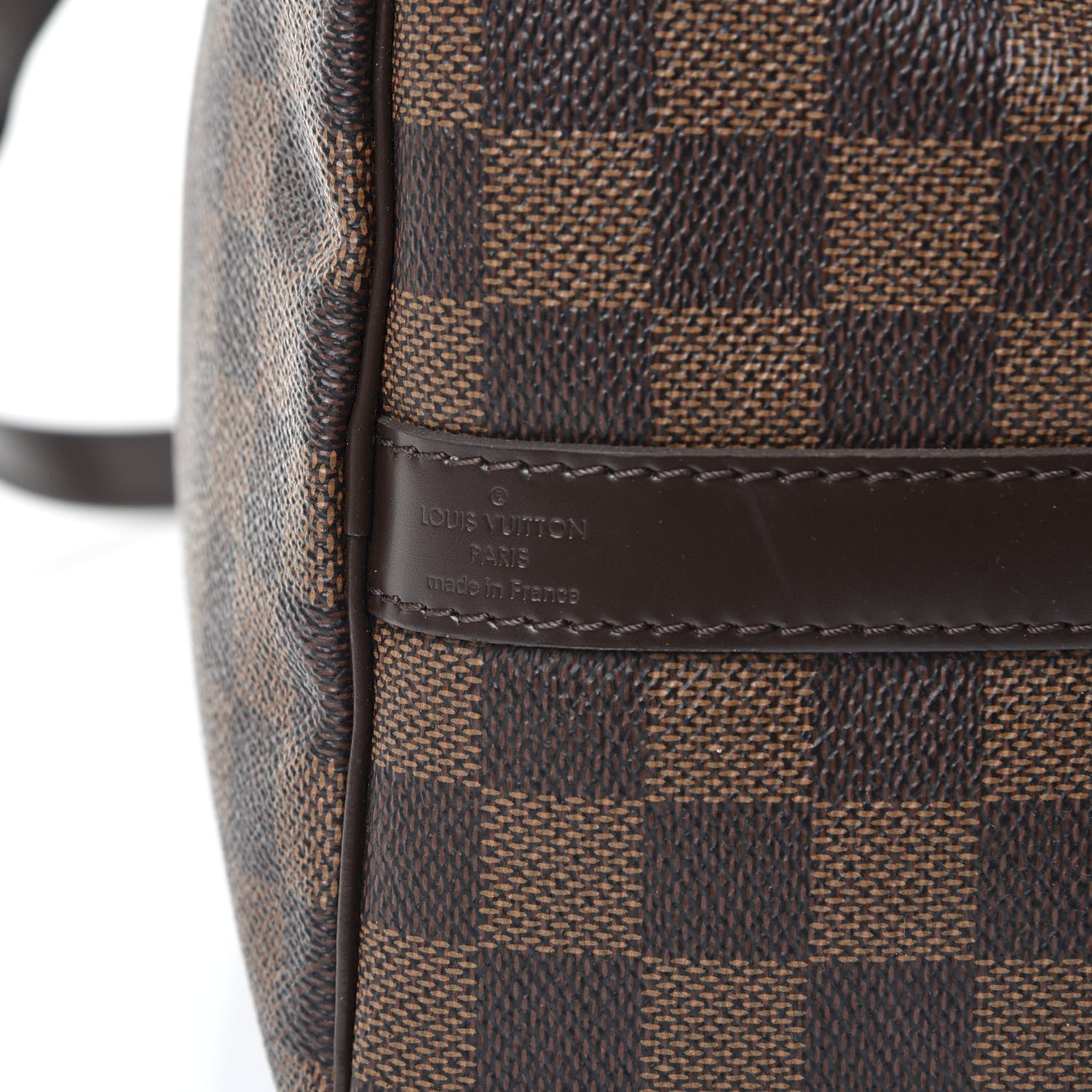 Louis Vuitton Damier Ebene Speedy Bandouliere 30 7 of 9