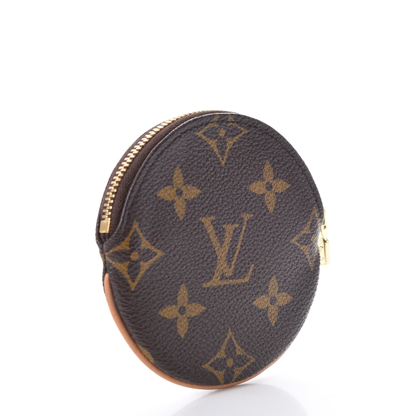 Monogram Round Coin Purse