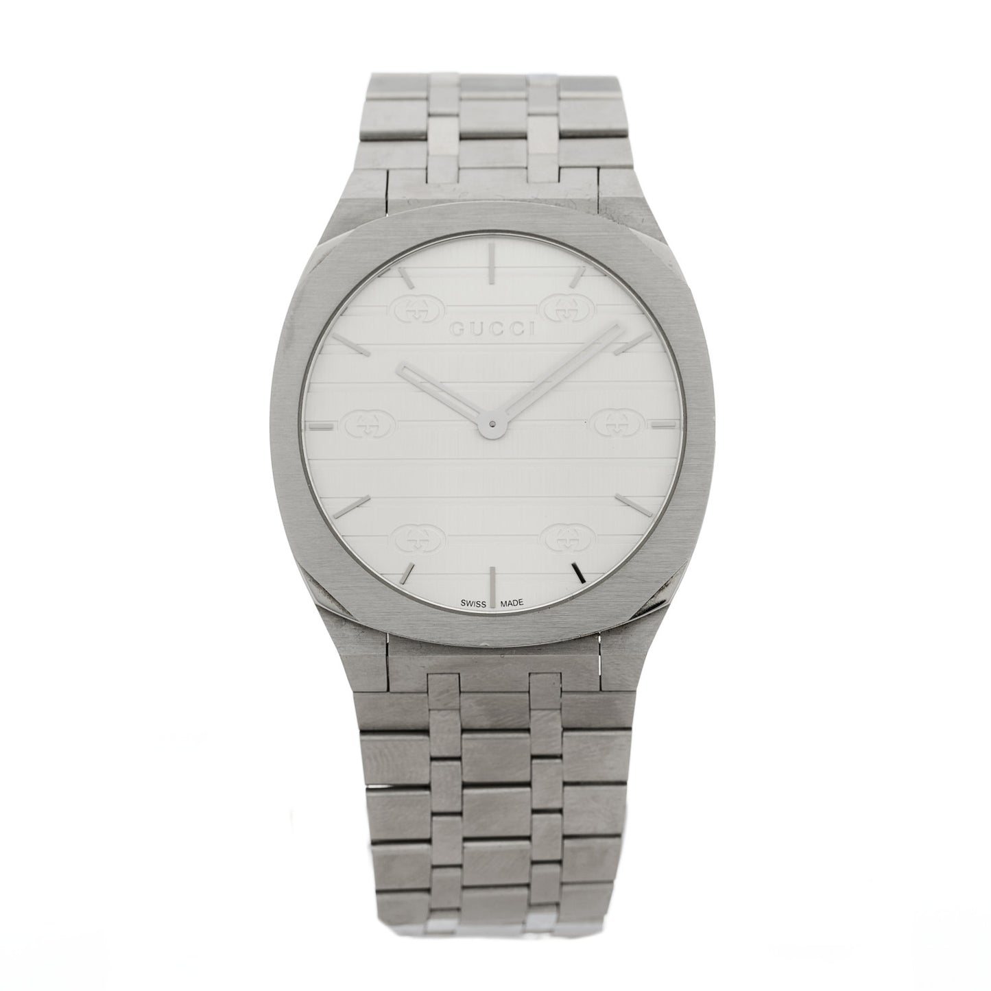 Stainless Steel 34mm 25H Quartz Watch