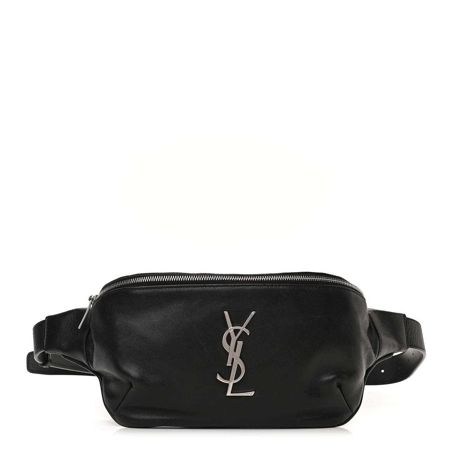 Calfskin Monogram Belt Bag Black