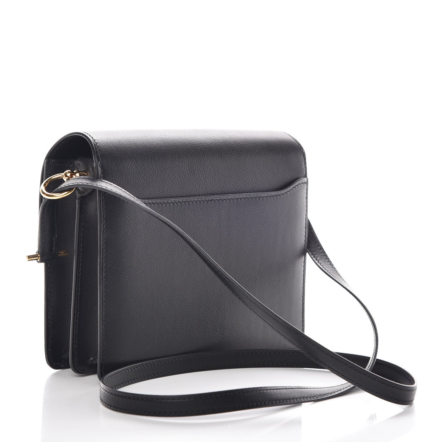 Hermes Evergrain Mini Sac Roulis Black 3 of 10