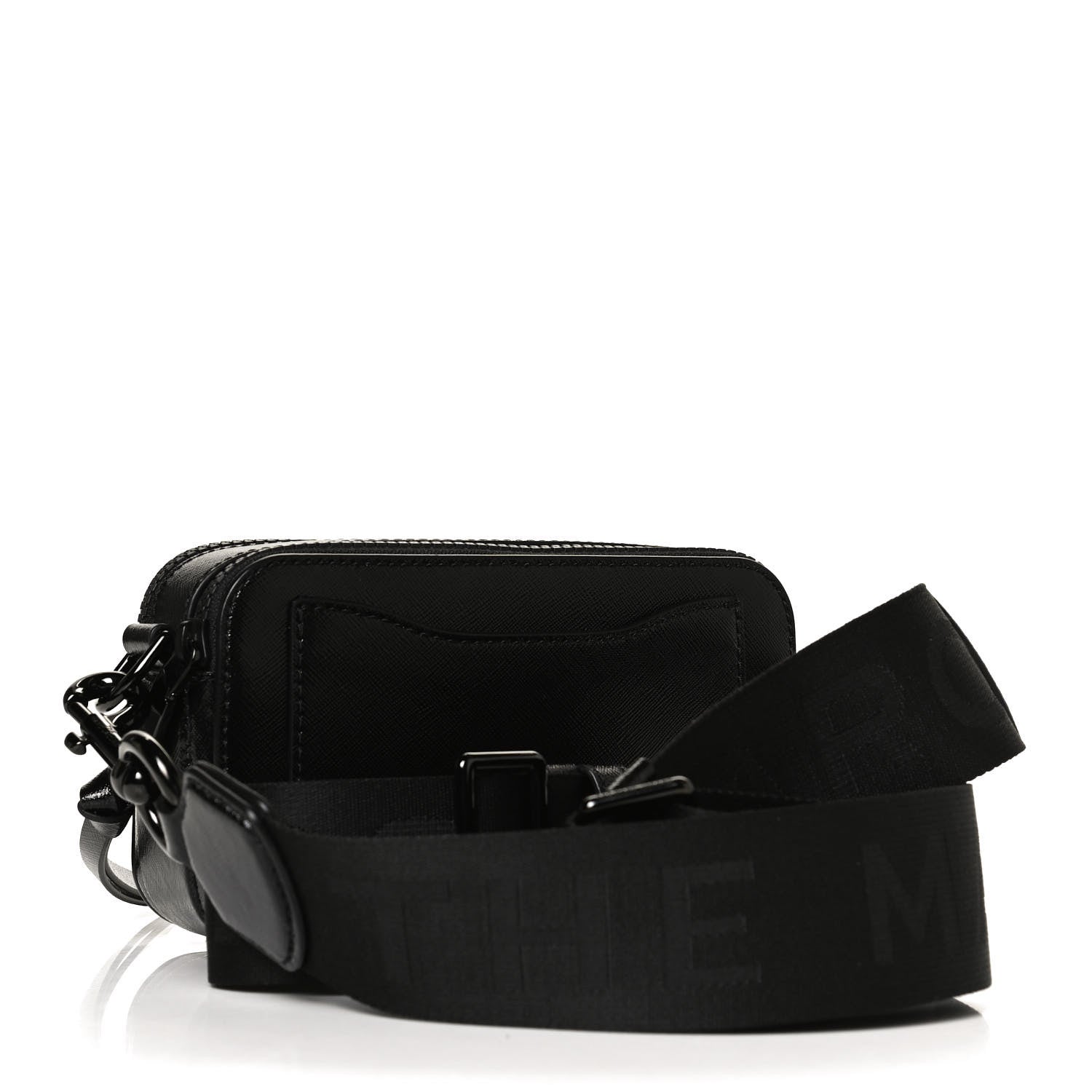 Marc Jacobs Saffiano Small Snapshot Camera Bag Black 2 of 9