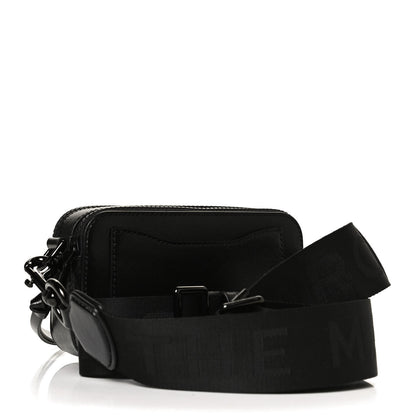 Marc Jacobs Saffiano Small Snapshot Camera Bag Black 2 of 9