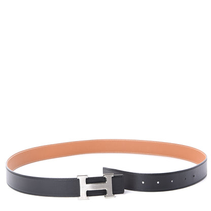 Hermes Swift Epsom 32mm H Belt 100 Black Gold 2 of 5