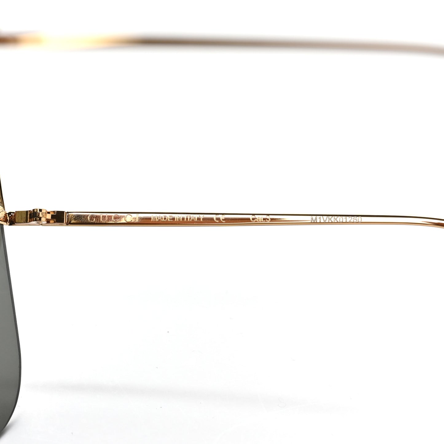 Acetate Oversized Aviator Star Sunglasses GG0541S Black
