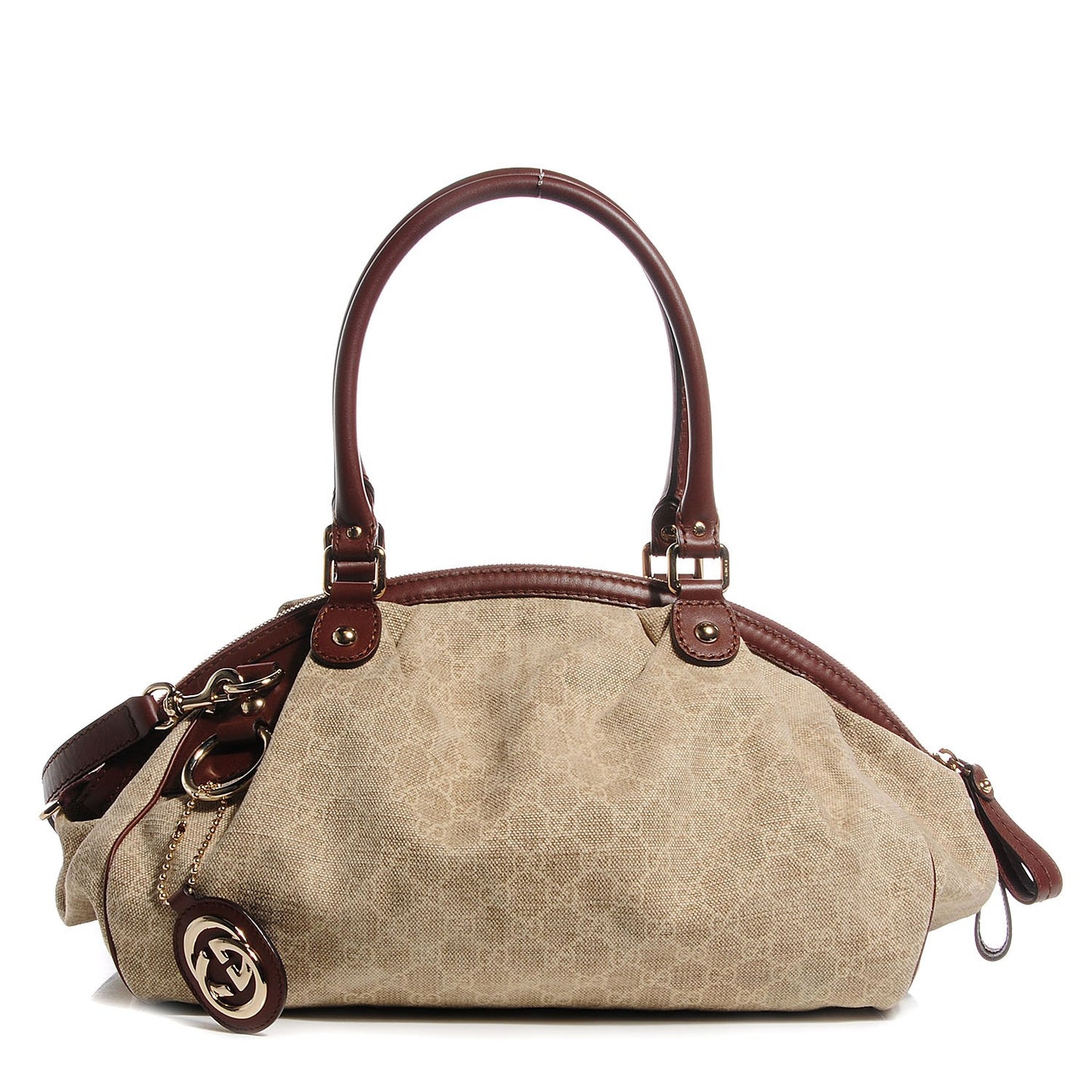 Monogram Medium Cabinato Sukey Boston Brown