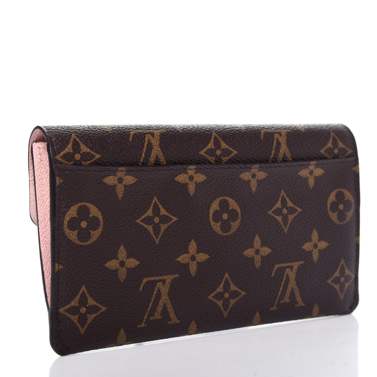 Monogram Jeanne Wallet Rose Ballerine