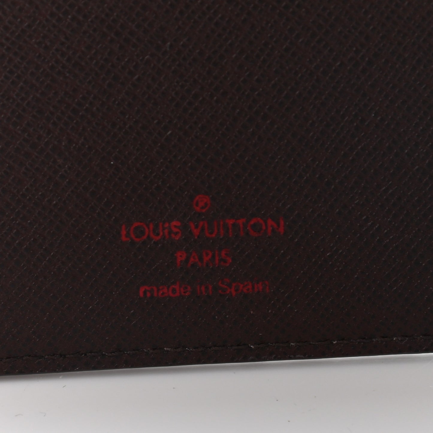 Damier Ebene Desk Agenda Cover