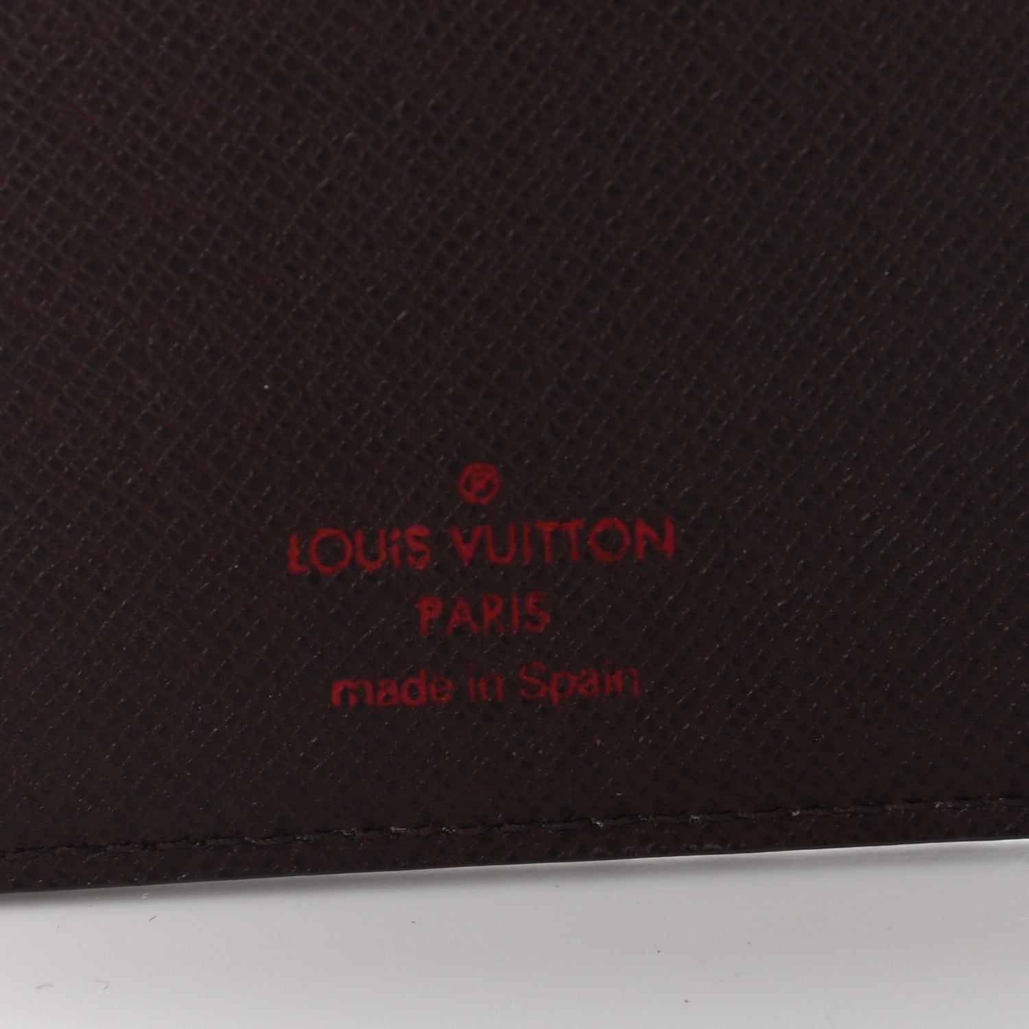 Louis Vuitton Damier Ebene Desk Agenda Cover 10 of 15