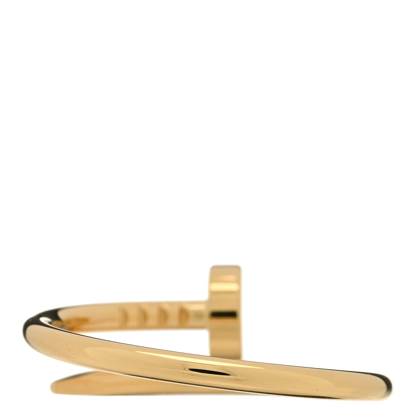 18K Yellow Gold Small Juste Un Clou Ring 54 6.75