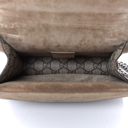 Gucci GG Supreme Monogram Mini Dionysus Shoulder Bag Taupe 5 of 11