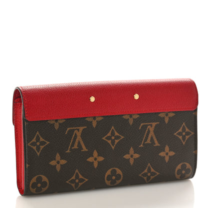 Louis Vuitton Monogram Pallas Wallet Cherry 3 of 9