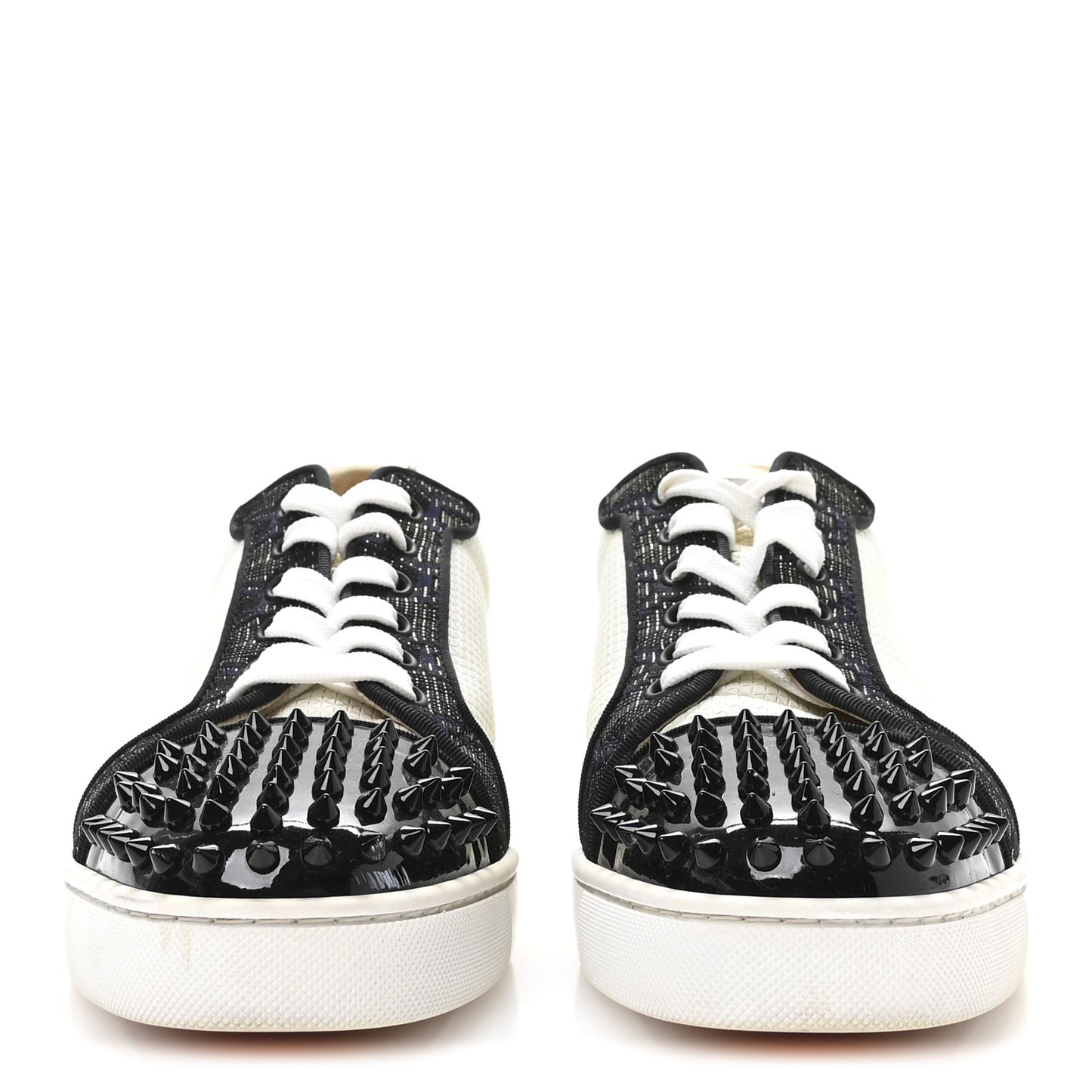 Calfskin Mens Louis Junior Spikes Orlato Flat Sneakers 42 Multicolor
