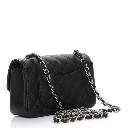 Chanel Caviar Quilted Mini Rectangular Flap Black 3 of 8