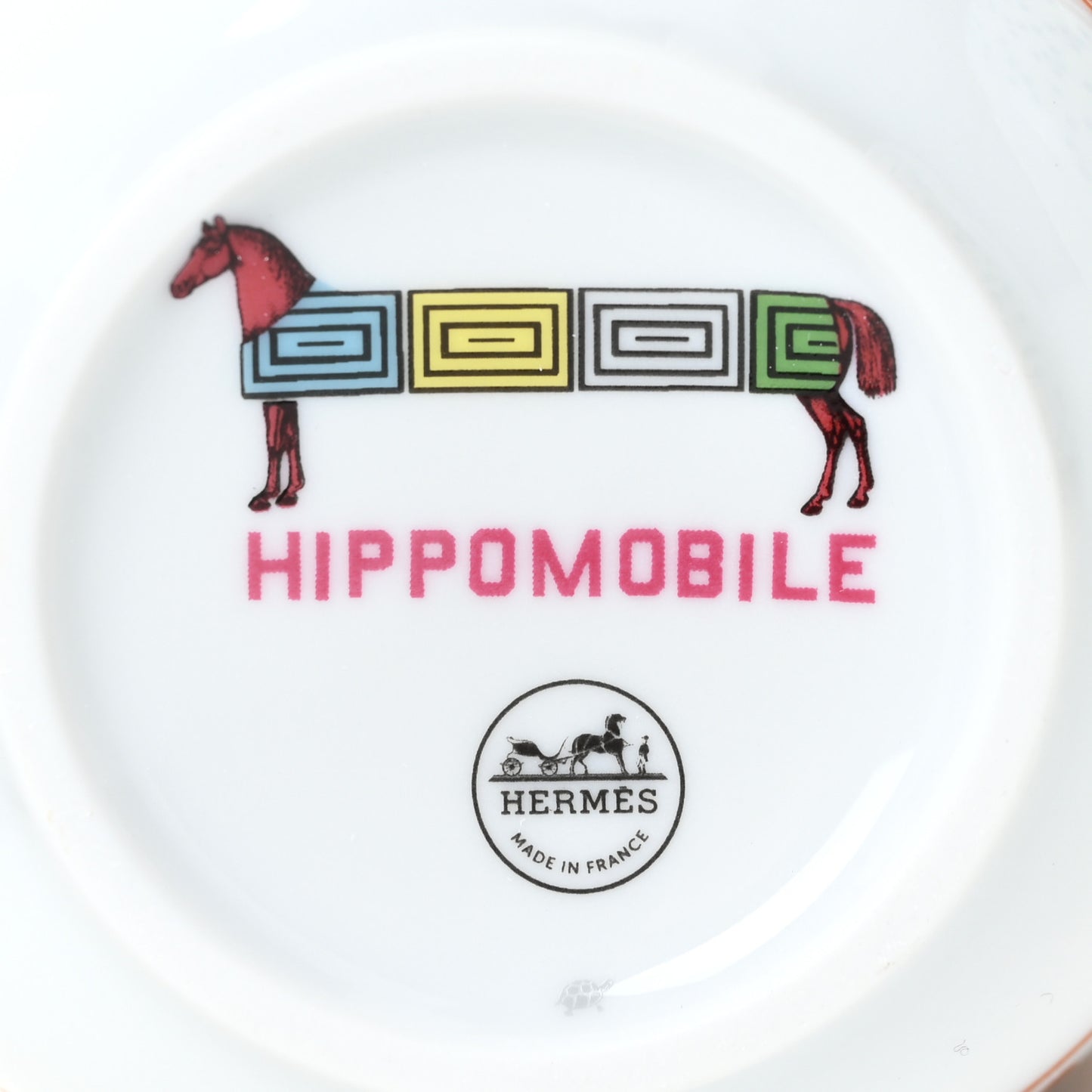 Porcelain Hippomobile Mug Set of 2