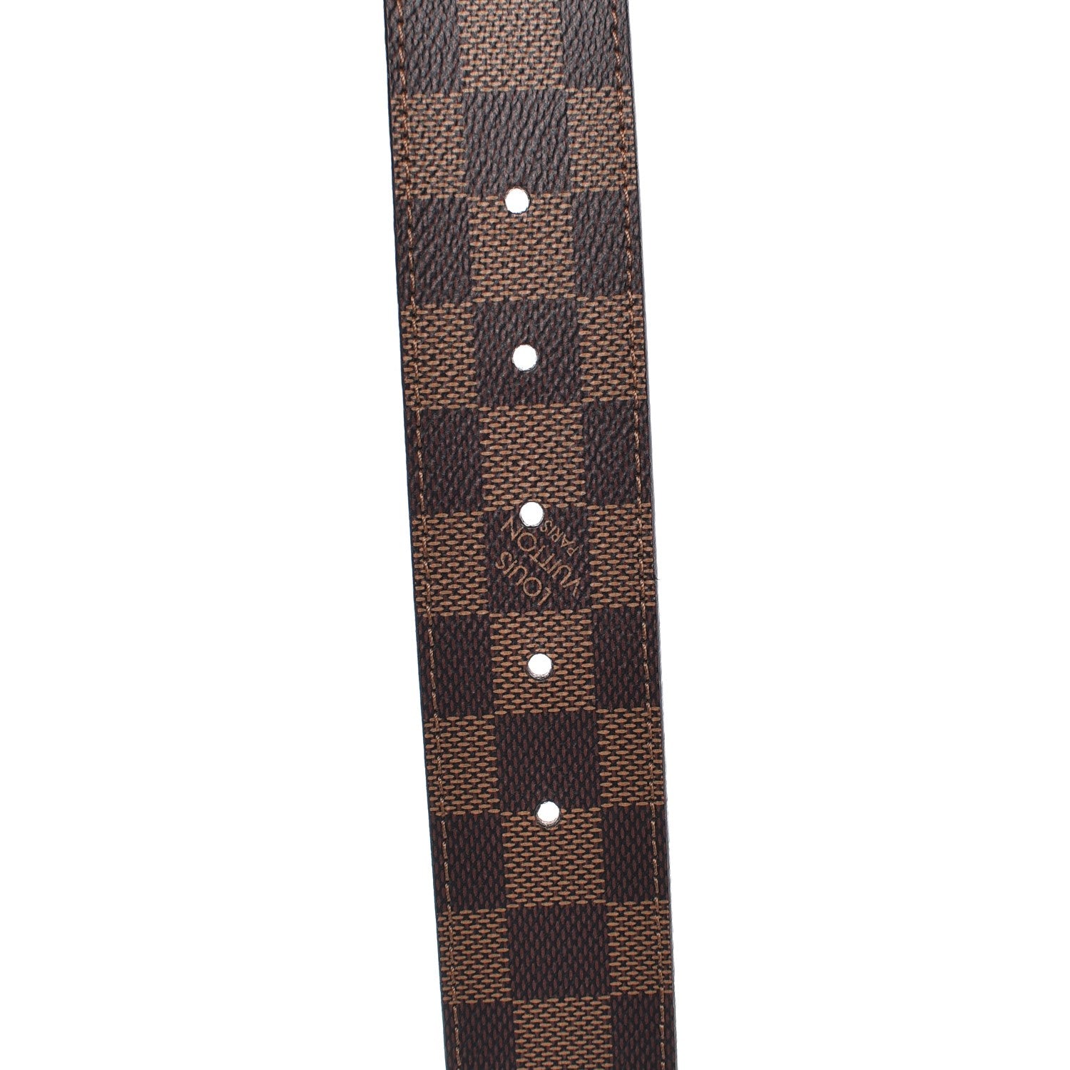 Louis Vuitton Damier Ebene 40mm LV Initiales Belt 90 36 5 of 9
