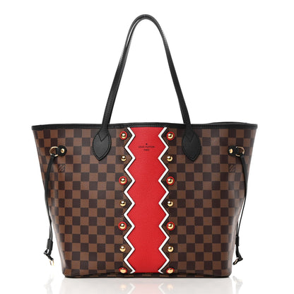 Louis Vuitton Damier Ebene Karakoram Neverfull MM 3 of 12