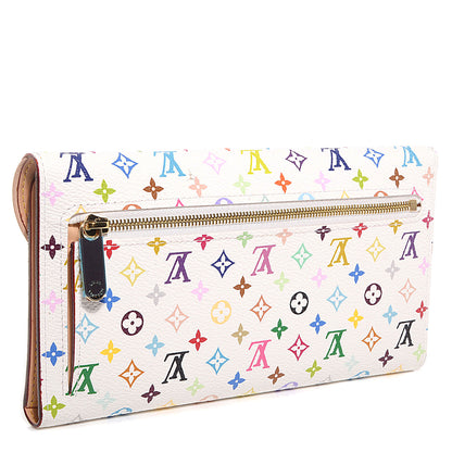Louis Vuitton Monogram Multicolor Eugenie Wallet White 3 of 8