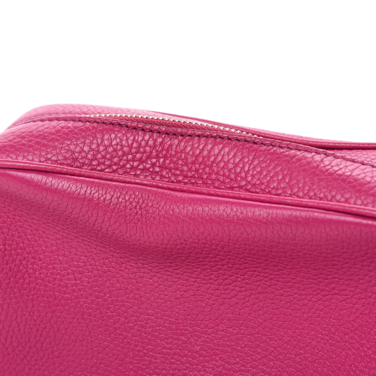 Cellarius Calfskin Small Soho Disco Bag Bright Bouganville