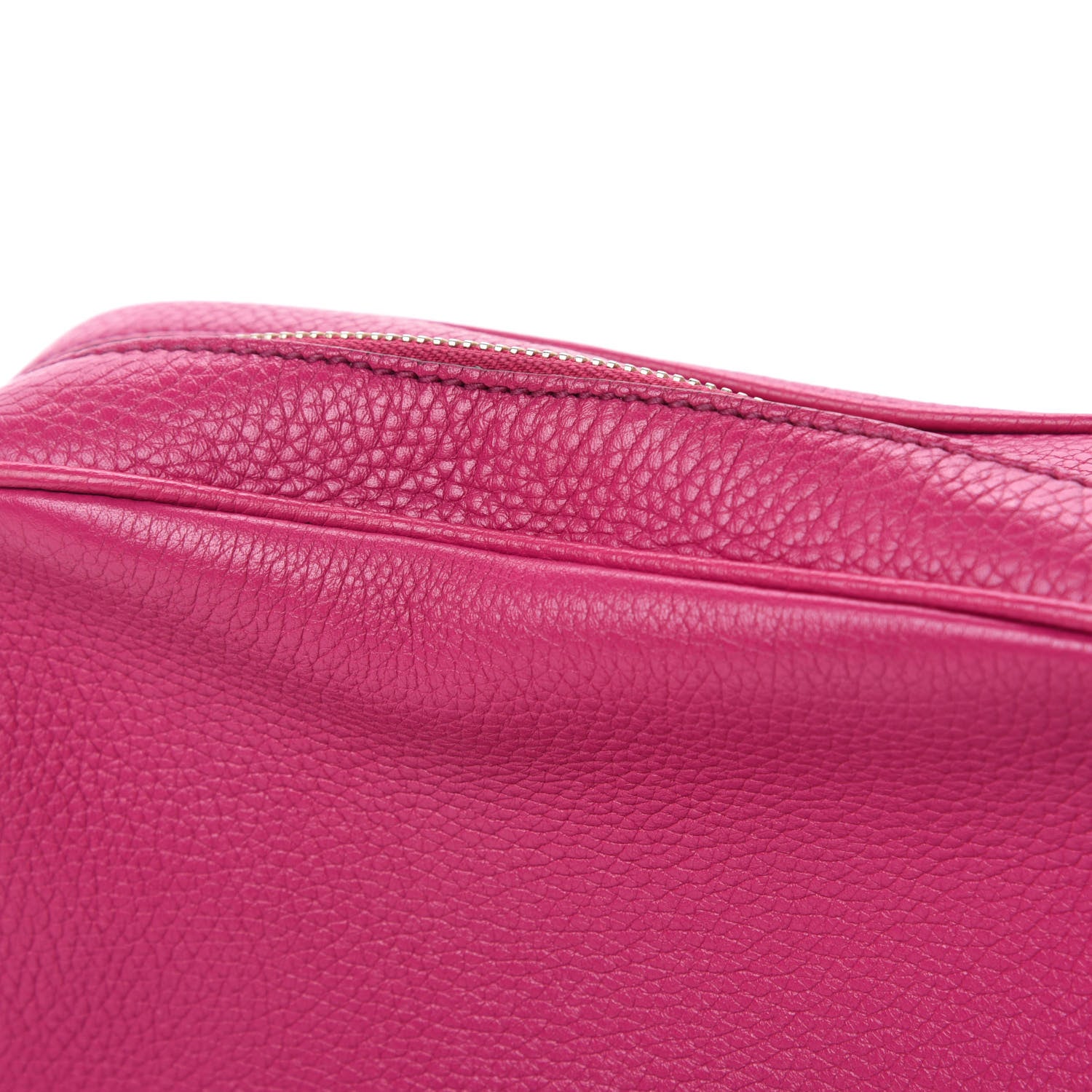Gucci Cellarius Calfskin Small Soho Disco Bag Bright Bouganville 8 of 17