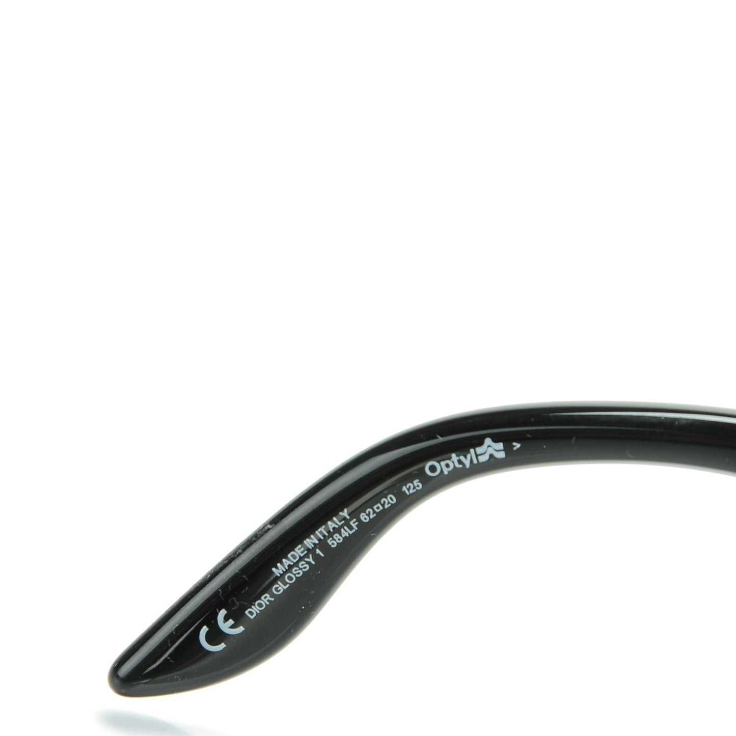 CHRISTIAN DIOR Glossy 1 Sunglasses Black