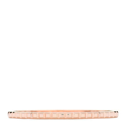 Boucheron 18K Pink Gold Small Quatre Clou de Paris Bangle Bracelet 1 of 3