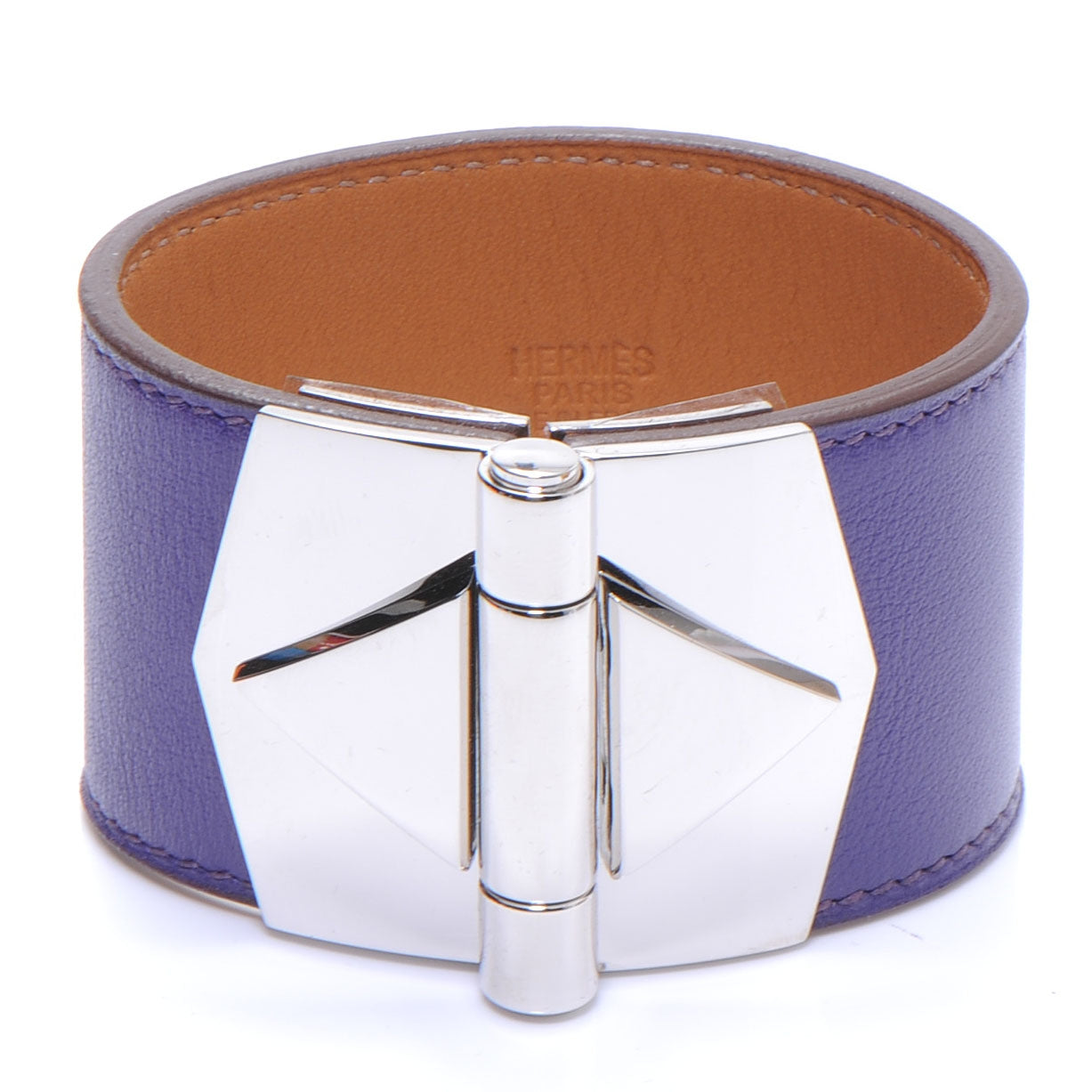 Hermes Swift Berenice Bracelet L Iris 1 of 6